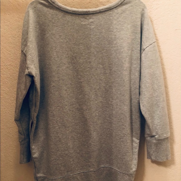 🛑SOLD🛑Oversized light grey sweatshirt - Picture 4 of 4
